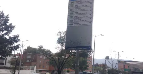 PARADERO SITP LOS ANDES  171A03